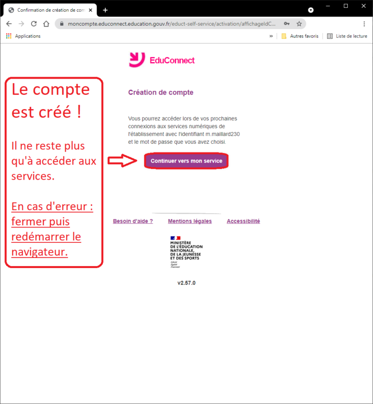 Tutoriel visuel EDUCONNECT/ Pronote